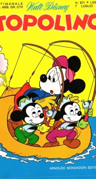 Topolino 0971 - Mondadori 1974 - Italian