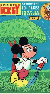 Le Journal de Mickey 0979 - Hachette 1971 - French