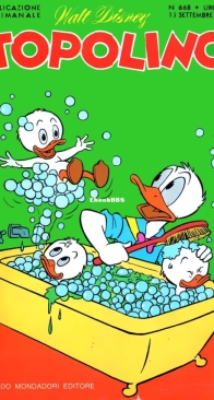 Topolino 0668 - Mondadori 1968 - Italian