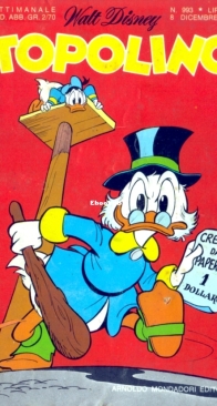 Topolino 0993 - Mondadori 1974 - Italian