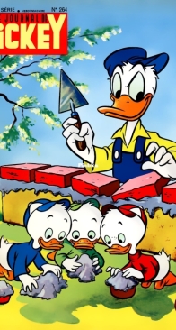 Le Journal de Mickey 0264 - Hachette 1957 - French