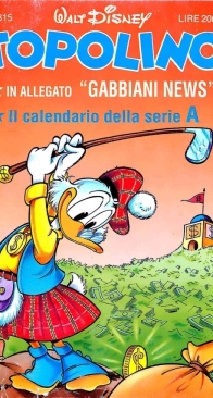 Topolino 1815 - Mondadori 1990 - Italian