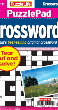 PuzzleLife PuzzlePad Crosswords - Issue 111 - May 2025 - English