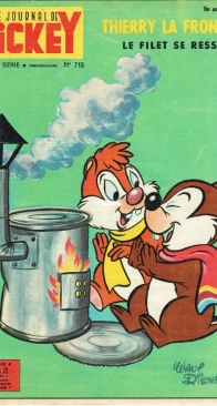 Le Journal de Mickey 0715 - Hachette 1966 - French