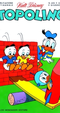 Topolino 0654 - Mondadori 1968 - Italian