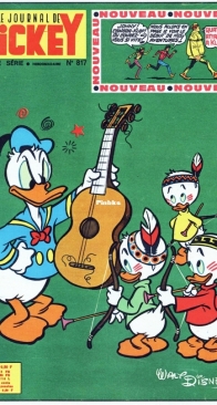 Le Journal de Mickey 0817 - Hachette 1968 - French