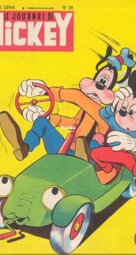 Le Journal de Mickey 0028 -  Hachette 1952 - French