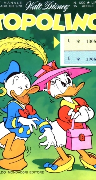 Topolino 1220 - Mondadori 1979 - Italian