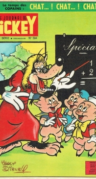 Le Journal de Mickey 0594 - Hachette 1963 - French