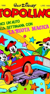 Topolino 1666 - Mondadori 1987 - Italian