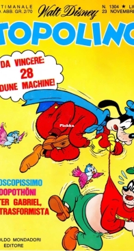 Topolino 1304 - Mondadori 1980 - Italian