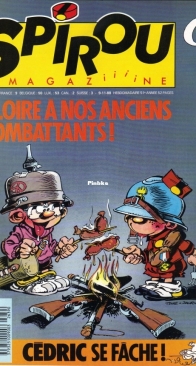 Le Journal de Spirou 2639 - Dupuis 1988 - French