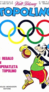 Topolino 1068 - Mondadori 1976 - Italian