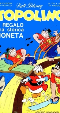 Topolino 0754 - Mondadori 1970 - Italian