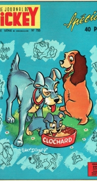Le Journal de Mickey 0755 - Hachette 1966 - French
