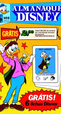Almanaque Disney 102 - Abril 1979 - Brazilian Portuguese