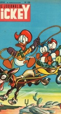 Le Journal de Mickey 0156 - Hachette 1955 - French