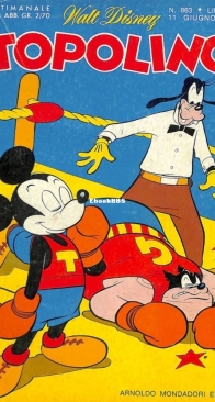 Topolino 0863 - Mondadori 1972 - Italian