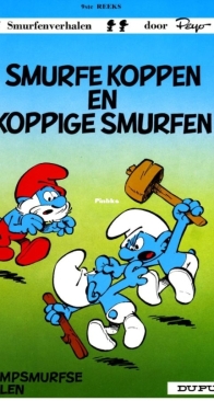 Smurfe Koppen En Koppige Smurfen - De Smurfen 9 - Peyo - Dupuis - Dutch