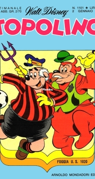 Topolino 1101 - Mondadori 1977 - Italian