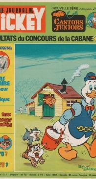 Le Journal de Mickey 1125 - Hachette 1974 - French