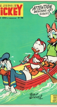 Le Journal de Mickey 0798 - Hachette 1967 - French